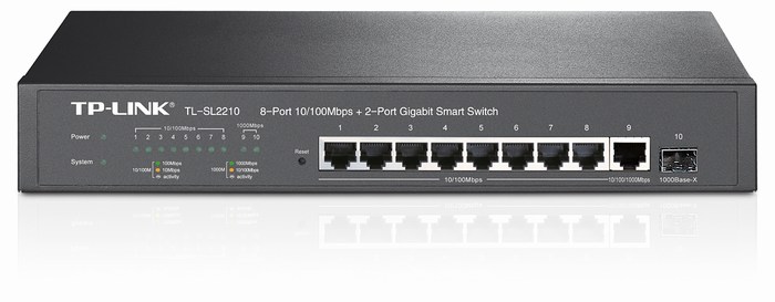 8-Port + 2-Port Gigabit Smart Switch TP-LINK TL-SL2210