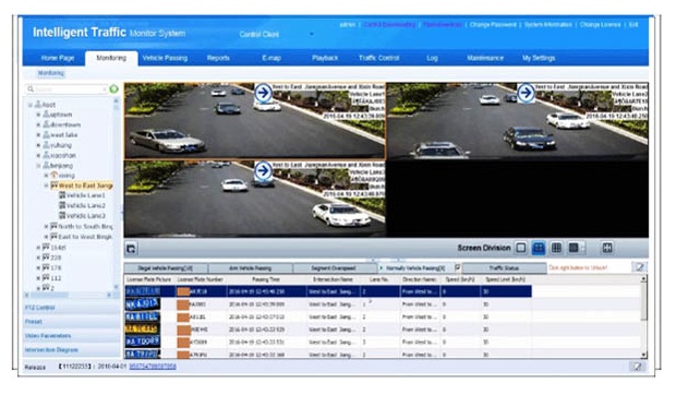 Phần mềm giám sát giao thông HDPARAGON iVMS-8600