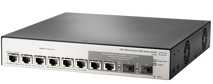 HP OfficeConnect 1850 6XGT and 2XGT/SPF+ Switch JL169A