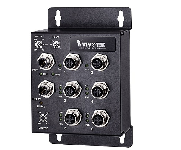 Industrial Unmanaged PoE Switch Vivotek AW-IHT-0602