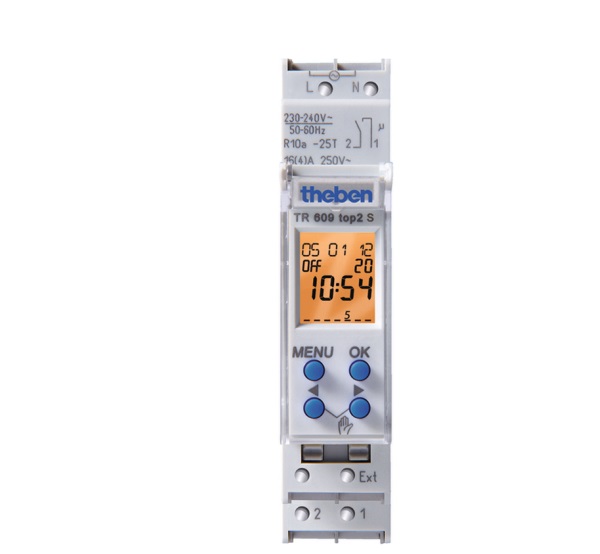 Digital Time Switches THEBEN TR 609 top2 S
