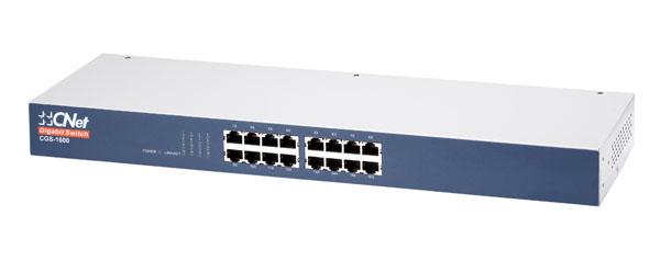 16 port 10/100/1000Mbps Switch CNet CGS-1600