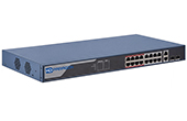 Switch PoE HDPARAGON | 16 Port Fast Ethernet Smart Switch PoE HDPARAGON HDS-SW1318POE-EI