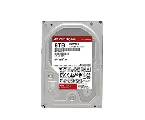 Ổ cứng HDD 8TB Western Red Plus WD80EFZZ