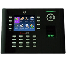 Máy chấm công vân tay và thẻ cảm ứng RONALD JACK ICLOCK 660