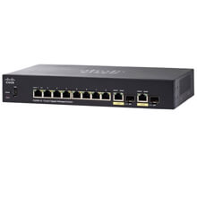 8-Port GE Managed Switch CISCO SG350-10-K9-EU