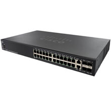 24-Port GE Stackable Managed Switch CISCO SG550X-24-K9-EU