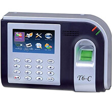 Máy chấm công vân tay và thẻ cảm ứng RONALD JACK T6-C