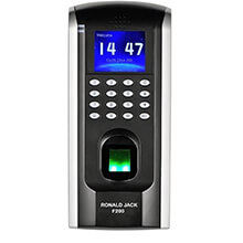 Máy chấm công và kiểm soát cửa bằng vân tay, thẻ cảm ứng RONALD JACK F200