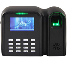 Máy chấm công vân tay và thẻ cảm ứng RONALD JACK Q-Clear 6869