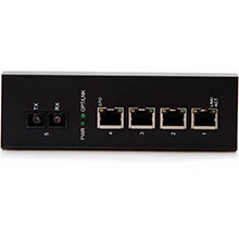 4-port 10/100Mbps Industrial Fiber Unmanaged Switch BTON BT-I914SM-S