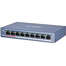 8-Port 100M PoE Switch HIKVISION DS-3E0109P-E/M(B)
