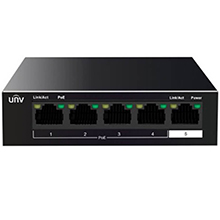 4-Port PoE Switch UNV NSW2010-5T-POE-IN