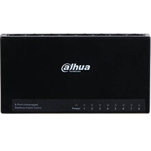 8-Port Gigabit Switch DAHUA DH-PFS3008-8GT-L