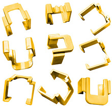 Modular Plug Color COMMSCOPE (2843022-8)