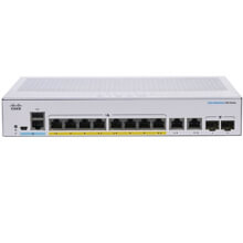 8-port GE PoE Managed Switch CISCO CBS350-8P-E-2G-EU