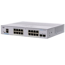 16-Port GE Managed Switch CISCO CBS350-16T-E-2G-EU