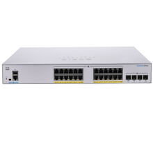 24-Port GE PoE Managed Switch CISCO CBS350-24P-4X-EU