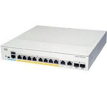 8-Port Gigabit Ethernet PoE Switch CISCO C1000-8FP-2G-L