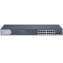 16-Port GE Smart PoE Switch HIKVISION DS-3E1518P-SI