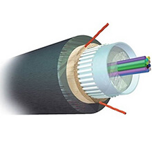 Cáp quang Outdoor 8FO OM3 COMMSCOPE (1-1427451-3)