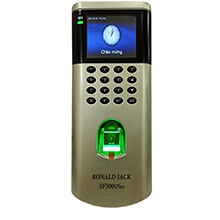 Máy chấm công vân tay và thẻ cảm ứng RONALD JACK SF300Plus