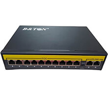 10-Port 10/100Mbps PoE Switch BTON BT-D6012FE