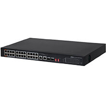 24-Port PoE Managed Switch DAHUA DH-PFS3226-24ET-240
