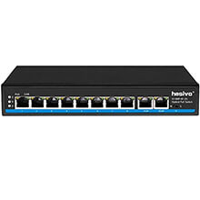 8-Port FE PoE Switch HASIVO S1100P-8F-2G-AI