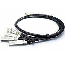 40G QSFP+ to 4 x SFP+ DAC Transceiver BTON BT-Q4SFP+-3M