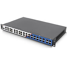 28-Port Gigabit Layer 3 Managed Switch WINTOP YT-CM3728-4GF8GC16GF