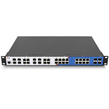 16-Port GE+4-Port 10GBase-X SFP++8-Port GC Layer 3 Managed Switch WINTOP YT-CM5728-4WF8GC16GT