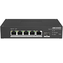 4-Port FE PoE Switch HIKVISION DS-3T1306P-SI/HS