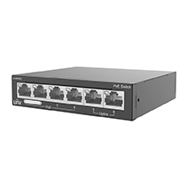 4-Port PoE 100Mbps Switch UNV NSW2020-6T-POE-IN