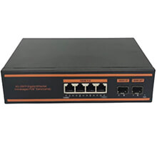 4-Port GE PoE Switch BTON BT-6104GE-2SFP