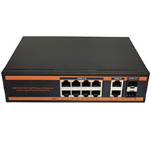 8-Port GE PoE Switch BTON BT-6110GE-2SFP