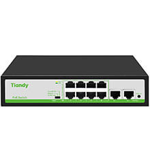 8-Port PoE Switch TIANDY TC-P3S010 (H/0820/AT/90)