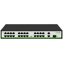 24-Port FE PoE Switch TIANDY TC-P3S027 (H/2421/AT/260)
