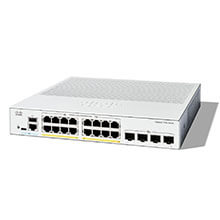 16-Ports GE PoE+ Switch Cisco C1300-16P-4X