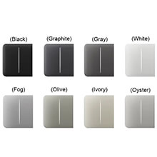 Mặt cảm ứng công tắc Ajax SideButton (2-gang) [55]