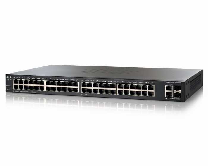 48-Port 10/100Mbps Smart Switch Cisco SF200-48