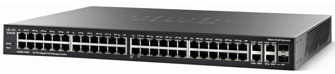 52-port Gigabit Max PoE Switch Cisco SG300-52MP