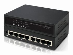 8-Port 10/100/1000Mbps PoE Switch IONNET IGE-804 (65Watt)