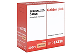 Cáp mạng Golden Link | Cáp mạng Golden Link PLATINUM CAT.5E UTP TW1101-1 (305 mét, Cam)