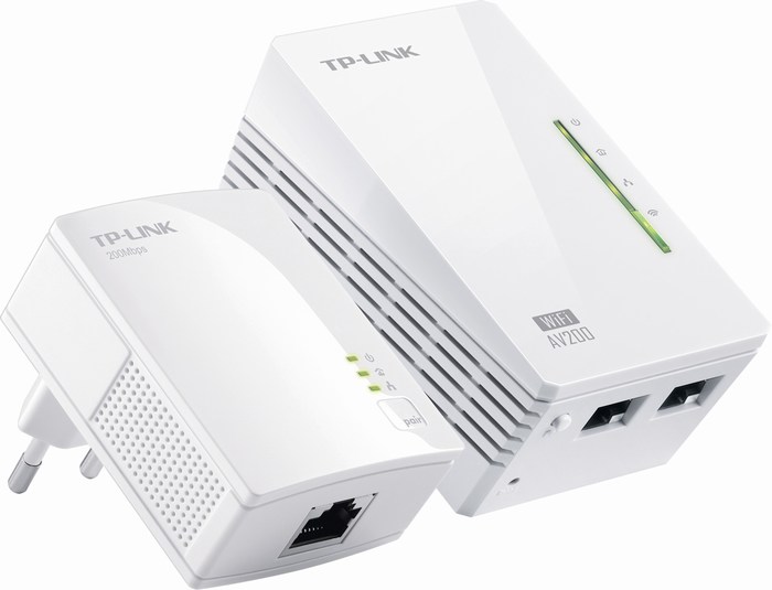 300Mbps AV200 WiFi Powerline Extender Starter Kit TP-LINK TL-WPA2220KIT