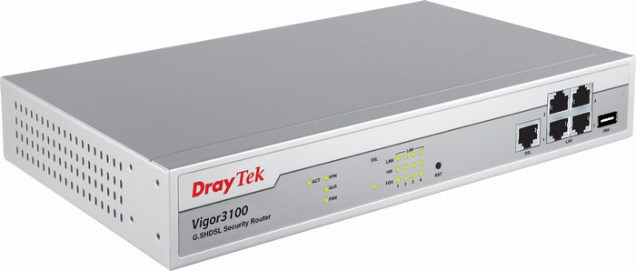 VPN, G.SHDSL Sercurity Router DrayTek Vigor3100