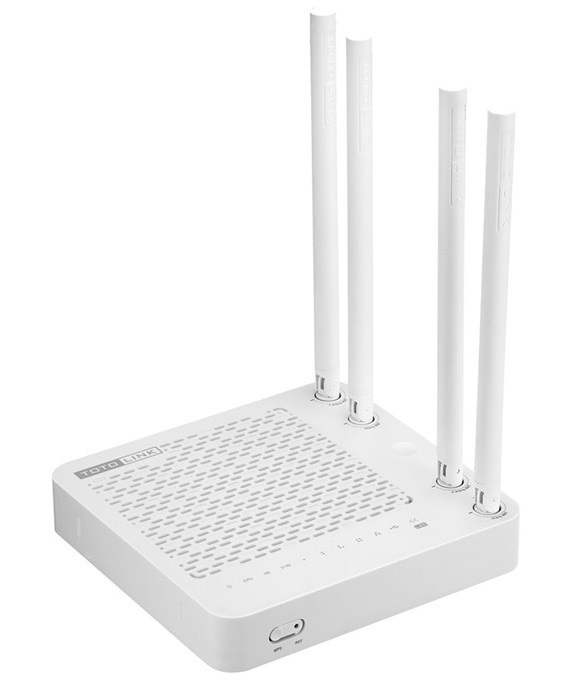 AC1200 Wireless Dual Band Router with USB Port TOTOLINK A850R