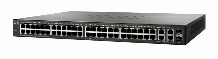 48-port 10/100Mbps PoE Managed Switch CISCO SF300-48PP