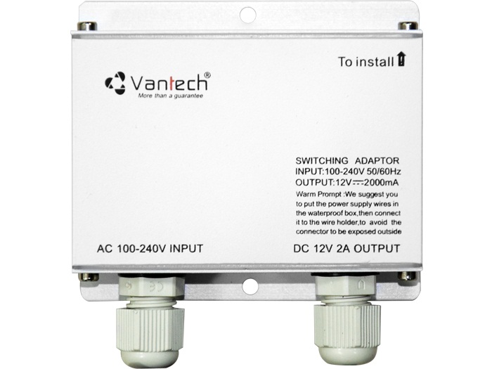 Power Switching Adapter 12V-2A VANTECH PSA-01H