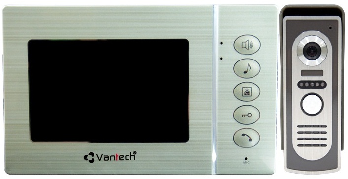 Bộ chuông cửa màn hình màu VANTECH VP-01VD